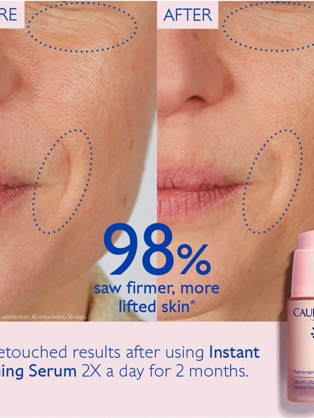 Caudalíe Paris Resveratrol Lift Instant Firming Serum - 1 oz - NEW - MSRP $85+